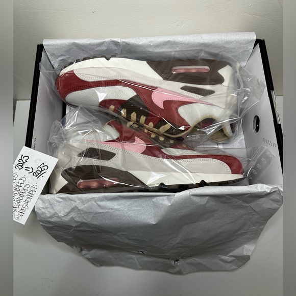 NWT 2021 NIKE AIR MAX 90 NRG “BACON” MENS SZ 10 DEADSTOCK OG ALL - Picture 16 of 16